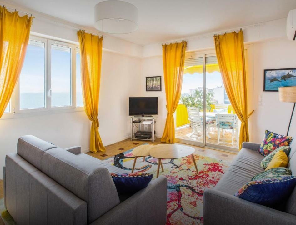 Stunning 2 Bed Flat Nice Front Of The Beach Seaview Leilighet Eksteriør bilde